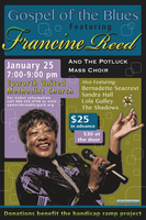 Fundraiser:  The Gospel of the Blues featuring Francine Reed