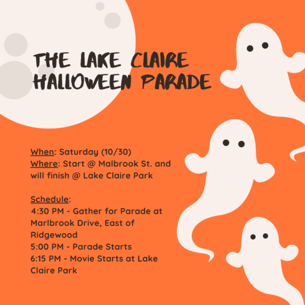 Lake Claire halloween parade & afterparty!